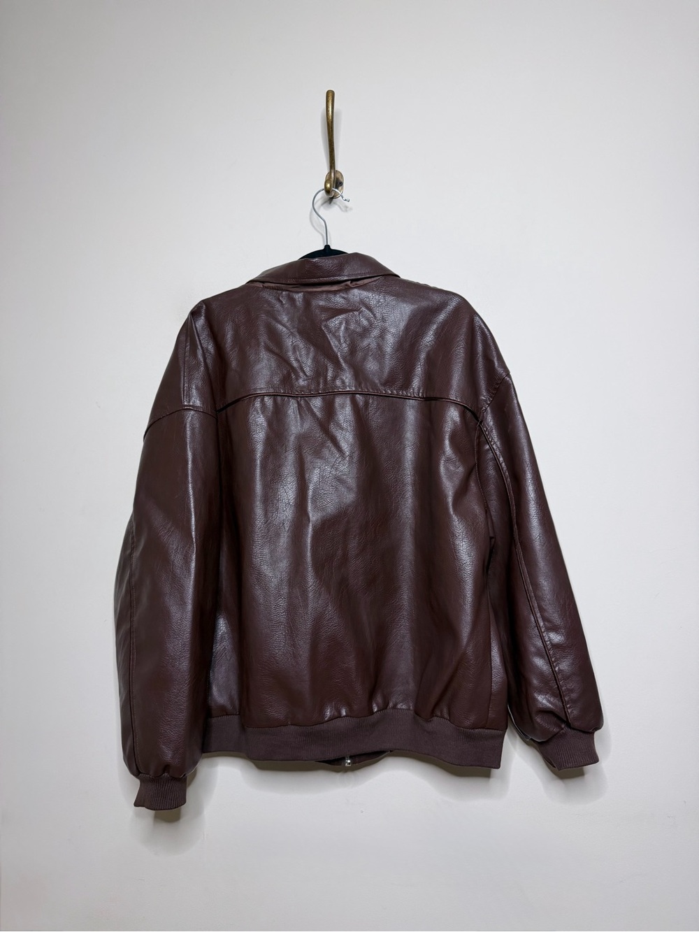 Princess Polly Goldsmith Faux Leather Bomber Jacket in
Brown - Picture 7 of 7